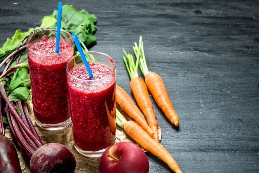 The current image has no alternative text. The file name is: carrot-beet-apple-smoothie-for-radiant-skin-lulo-skin.jpg